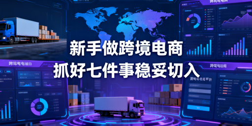 新手跨境电商必抓七件事：从0到1落地指南