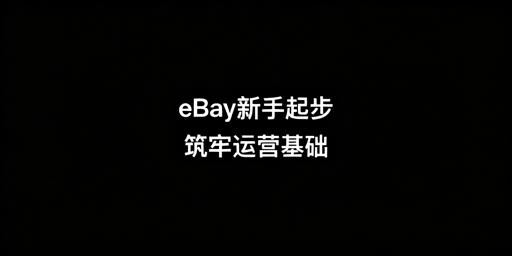 eBay新手卖家起步全指南:从0到1站稳脚跟