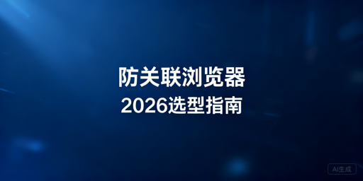 2026年主流防关联浏览器选购指南