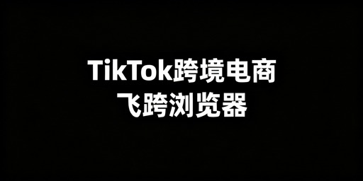 TikTok跨境电商新手实用工具指南 重点解析飞跨浏览器