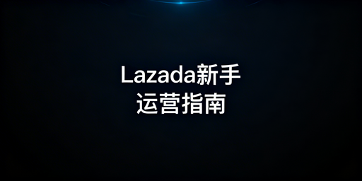 Lazada新手卖家全流程运营指南：快速渡过新手期