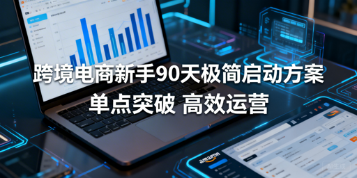 跨境电商新手90天极简高ROI启动方案及飞跨浏览器