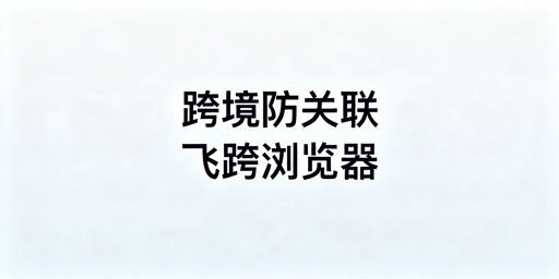 亚马逊多账号防关联：飞跨浏览器安全高效
