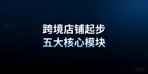 跨境店铺快速启动：五大核心模块与落地全攻略