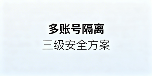 跨境电商/社媒多账号隔离：三种核心技术及方案选型