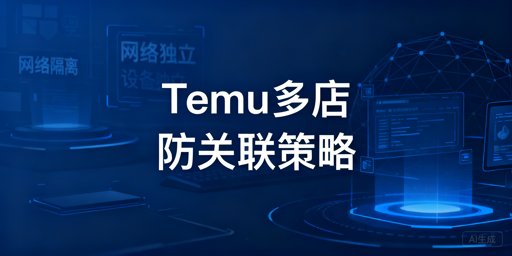 Temu多店铺防关联：五大维度全隔离实操指南