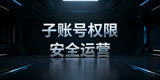 跨境卖家子账号权限设置及店铺安全防护指南