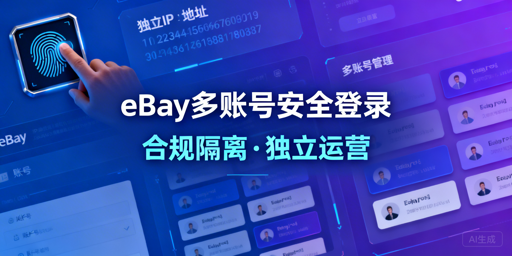 eBay多账号安全登录指南：隔离工具与合规要点