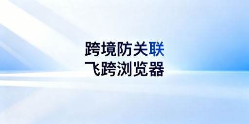 跨境电商防关联浏览器：全面解析与飞跨推荐