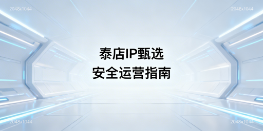 泰国本土电商店IP选择与安全运营环境指南