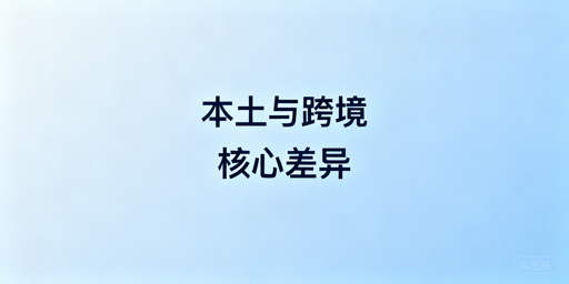 本土店与跨境店核心区别及选择指南