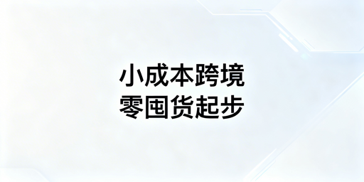 小成本跨境电商：零囤货起步实操全指南