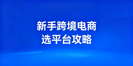 跨境电商新手入门全攻略：平台选品实操及工具推荐
