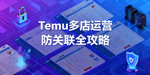 Temu多店运营合规指南：关联判定、处罚及防关联技巧