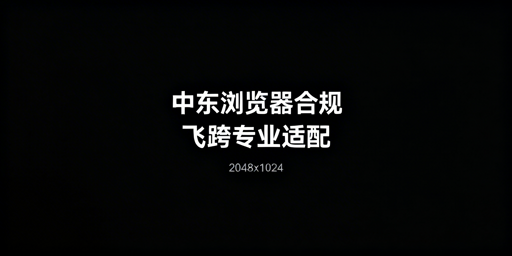 中东数据合规对浏览器的限制及飞跨浏览器合规方案