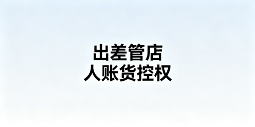 出差远程管店全攻略：掌握人账货监控权限五大核心