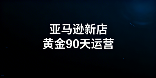 亚马逊新店黄金90天:从安全到出单运营指南