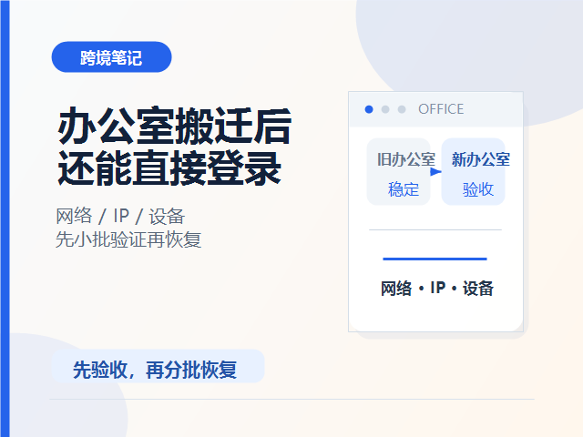公司搬办公室后还能直接登录跨境店铺吗?