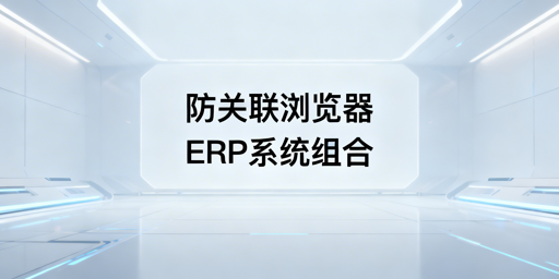 跨境电商多店铺管理:防关联浏览器与ERP选型攻略