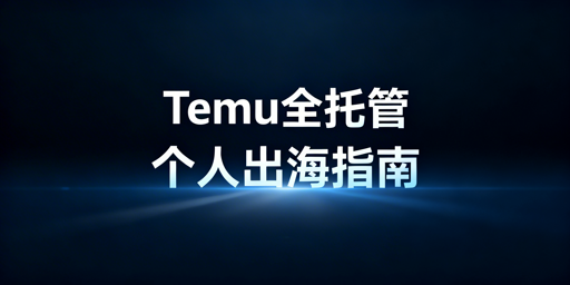 个人Temu全托管跨境电商入门实操与风控指南
