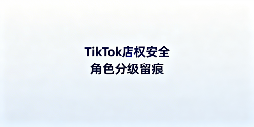 TikTok店铺多人管理 权限安全风控实操指南