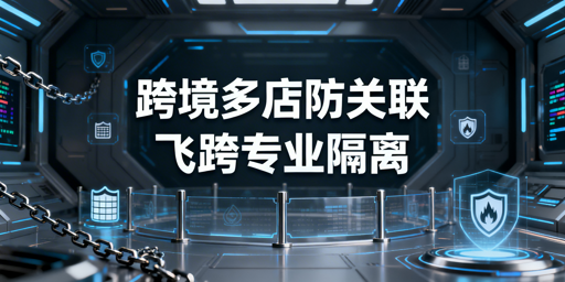 跨境店铺多账号防关联原因及实操解决方案