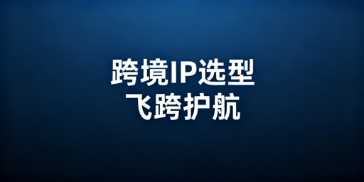 跨境电商IP选型全攻略：飞跨浏览器护航账号安全