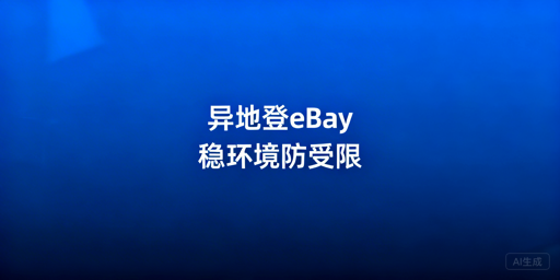 异地操作eBay全流程防账号受限实操攻略