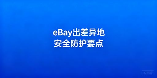 eBay出差异地操作：IP环境安全与风控规避指南