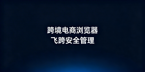 飞跨跨境电商浏览器功能详解与团队权限配置指南