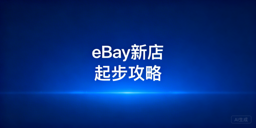 eBay新店起步运营:三步跑通+效率工具推荐