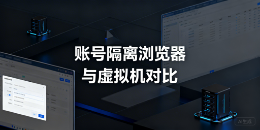 账号隔离浏览器vs虚拟机 多账号管理选飞跨更高效