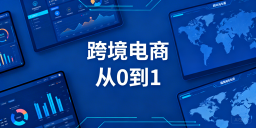 新手跨境电商从0到1全指南：资质平台选品运营工具详解
