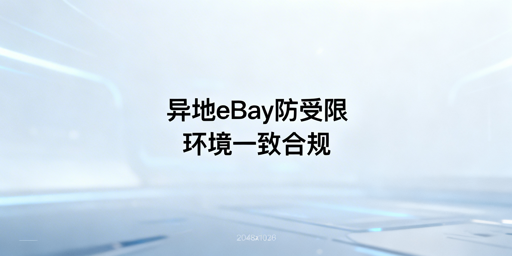 异地操作eBay防受限全流程操作指南