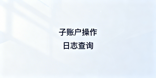Shopee子账户操作记录查询及运营管控指南
