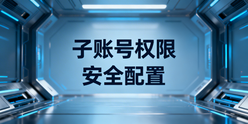 亚马逊子账号权限配置全指南（含分岗最佳实践）