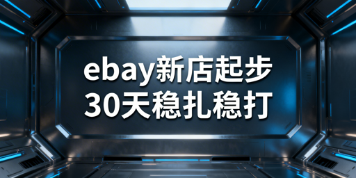 eBay新手30天快速起店全指南：从搭建到出单