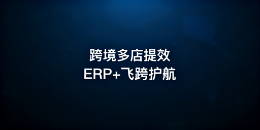 跨境电商多店铺提效：ERP选型与飞跨防关联方案