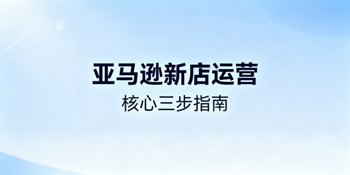 亚马逊新店新手运营全流程及避坑指南