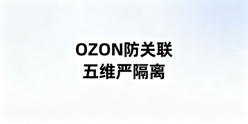 OZON团队店铺防关联:方法、风险与应急全攻略
