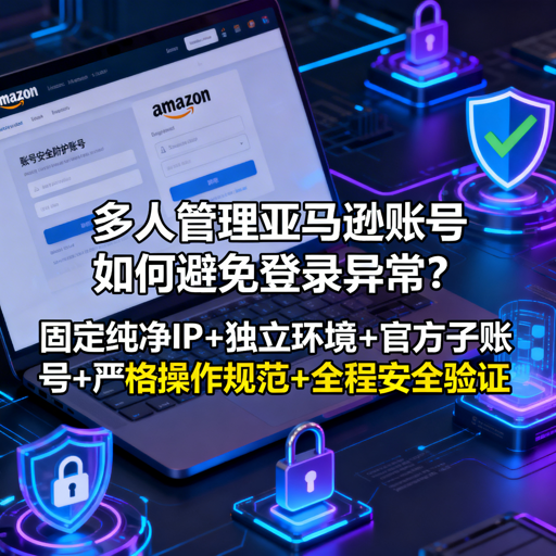 多人管理亚马逊账号 防关联避异常安全操作指南