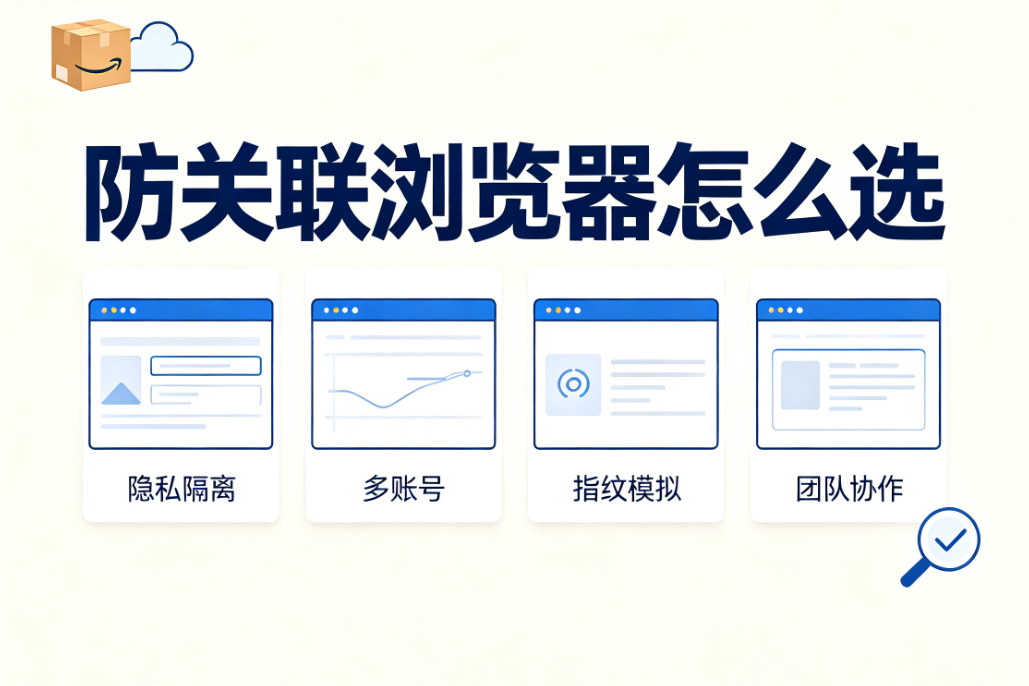 亚马逊防关联浏览器怎么选？4款主流工具逐款实测与决策指南