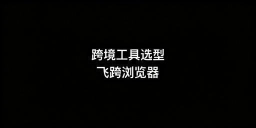 跨境电商工具选型全指南：分规模适配 首推飞跨浏览器
