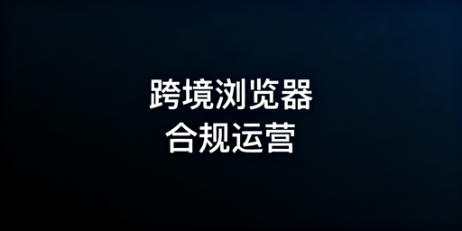 跨境电商浏览器：合规安全使用与选型指南