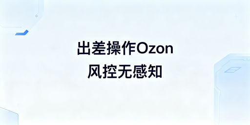 出差操作Ozon：风控规避全流程指南