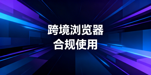 合规使用跨境电商浏览器 筑牢多账号安全防线