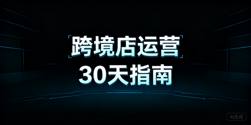 跨境新店铺注册后30天运营操作全指南
