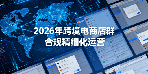 2026跨境电商店群:合规精细化运营是核心
