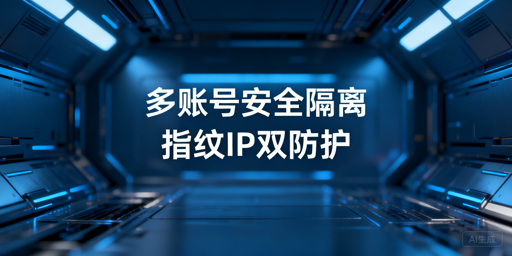 跨境电商多账号安全隔离：指纹浏览器+独立IP方案