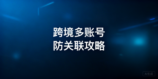 跨境电商多账号防关联：原理、方法与工具指南